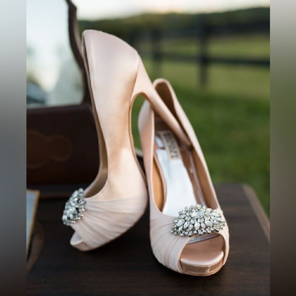 Badgley Mischka Caitlin Pump Blush 9.5